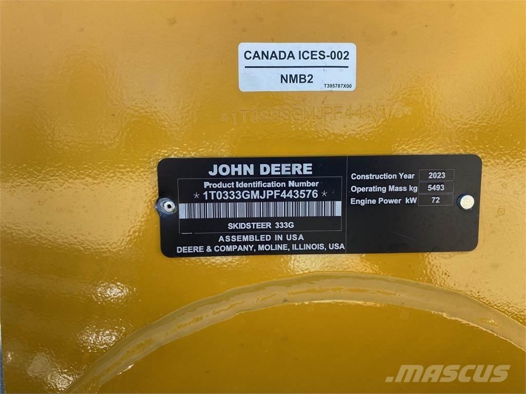 John Deere 333G Kompaktlastere