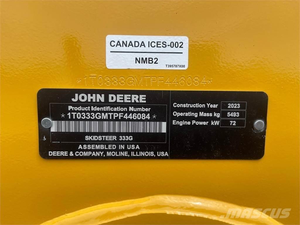 John Deere 333G Kompaktlastere