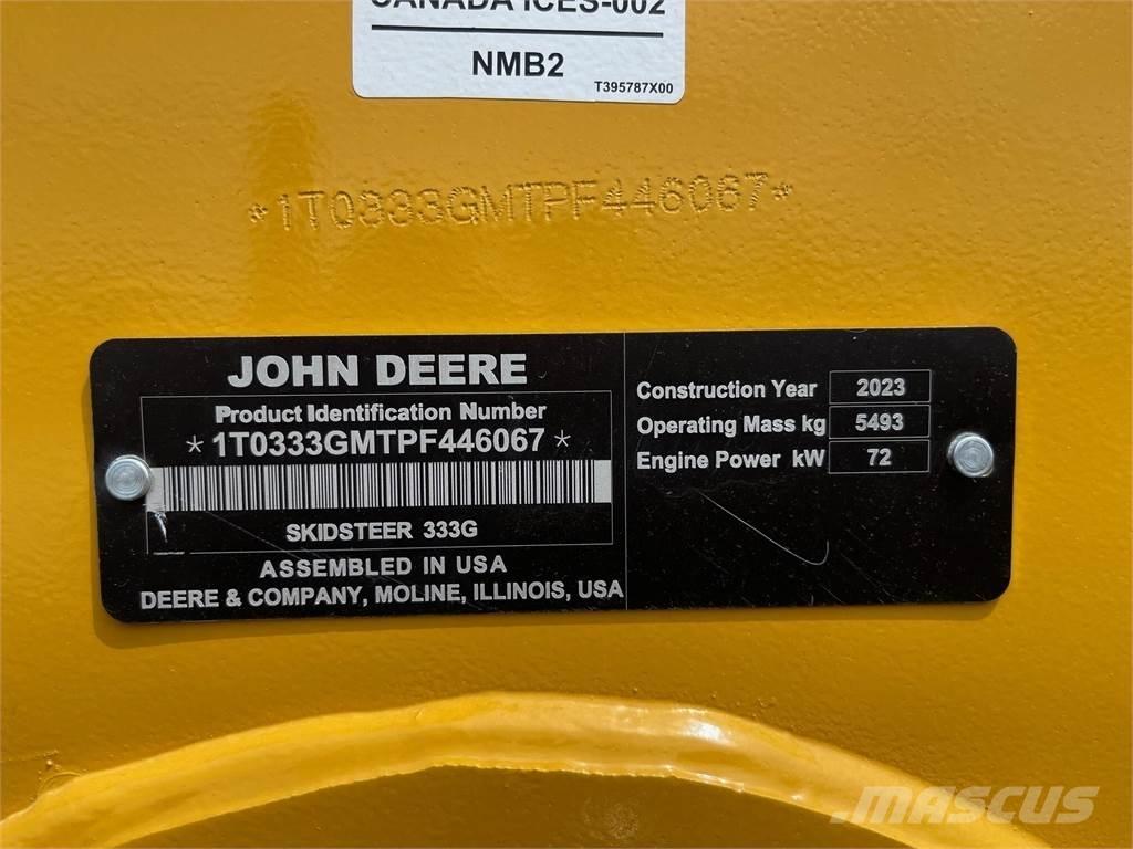John Deere 333G Kompaktlastere