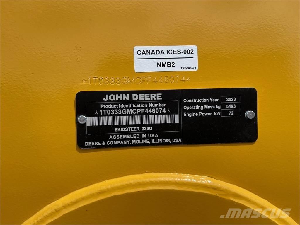 John Deere 333G Kompaktlastere