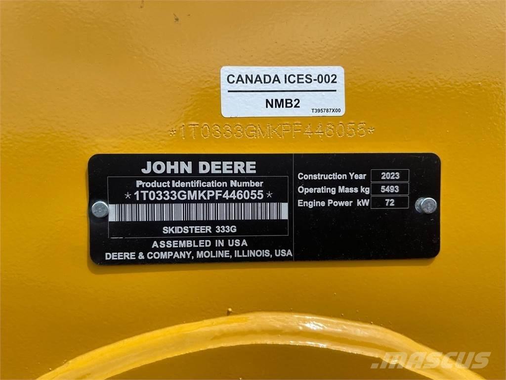 John Deere 333G Kompaktlastere