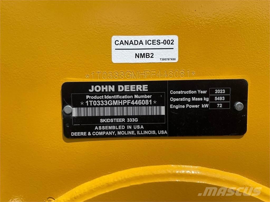 John Deere 333G Kompaktlastere