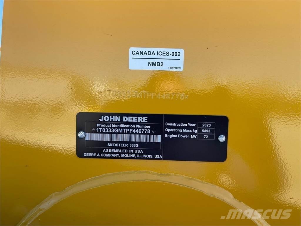 John Deere 333G Kompaktlastere