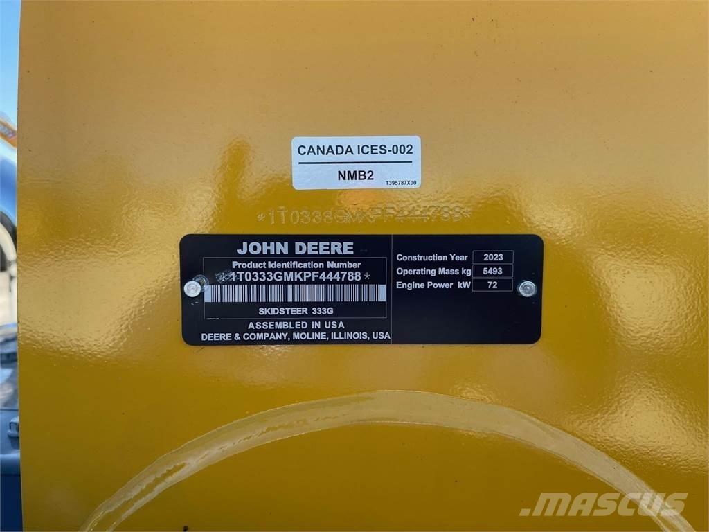 John Deere 333G Kompaktlastere