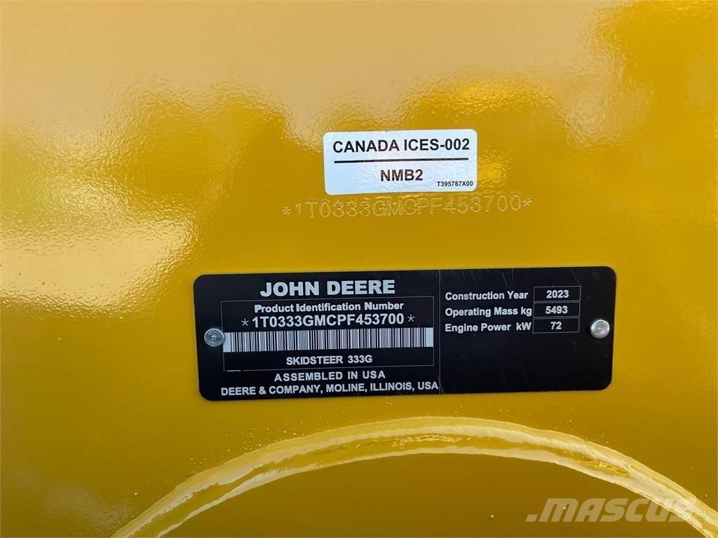 John Deere 333G Kompaktlastere
