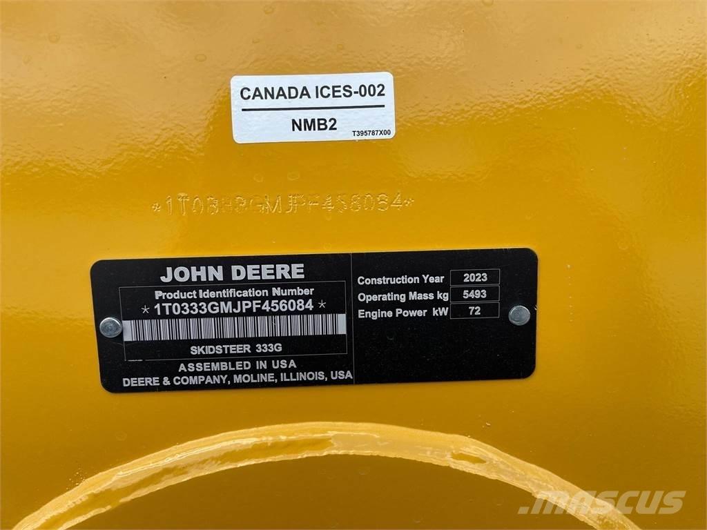 John Deere 333G Kompaktlastere