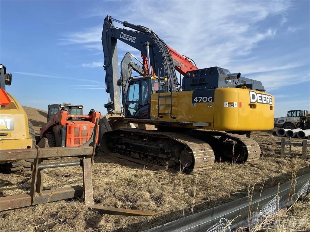 John Deere 470G LC Beltegraver