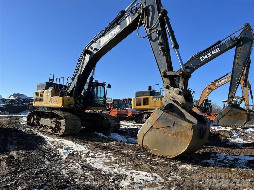 John Deere 470G LC Beltegraver