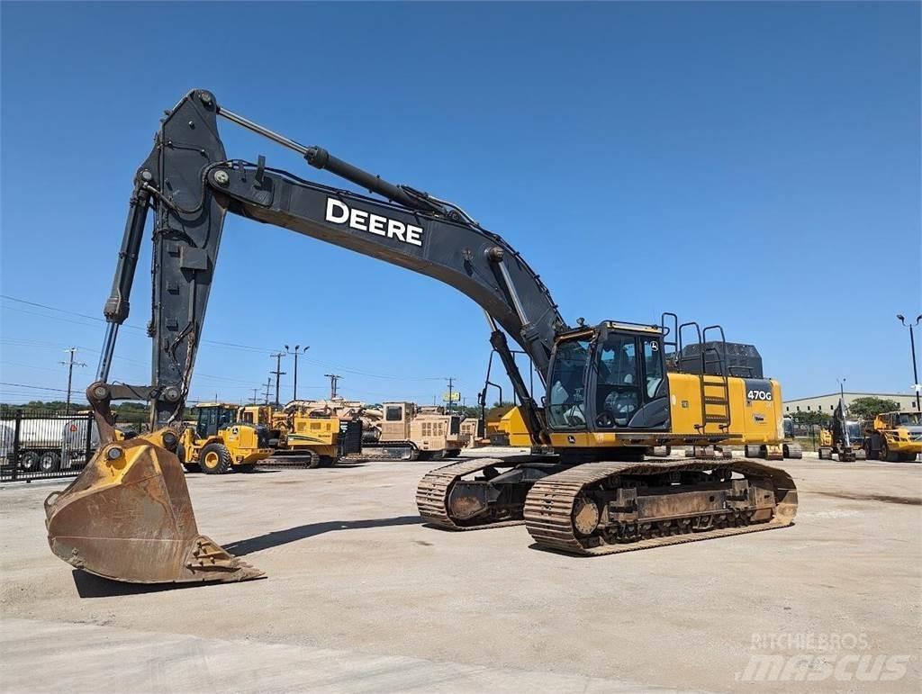 John Deere 470G LC Beltegraver