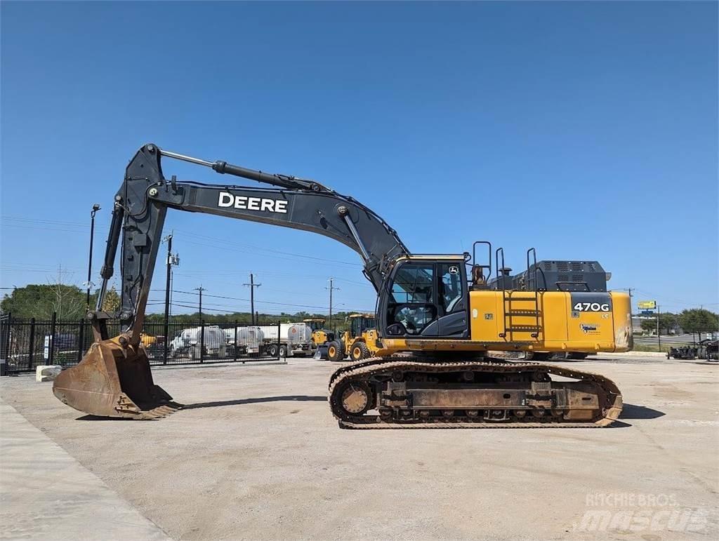 John Deere 470G LC Beltegraver