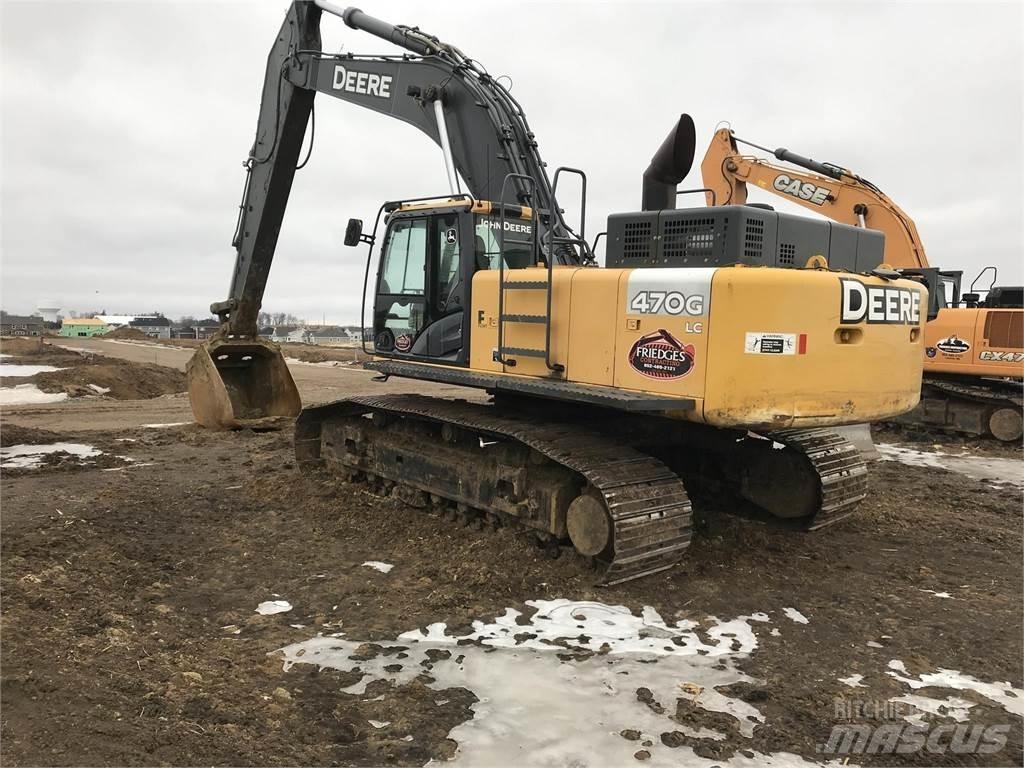 John Deere 470G LC Beltegraver