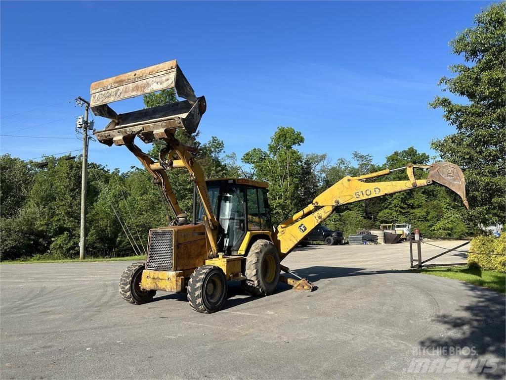 John Deere 510D Traktorgravere