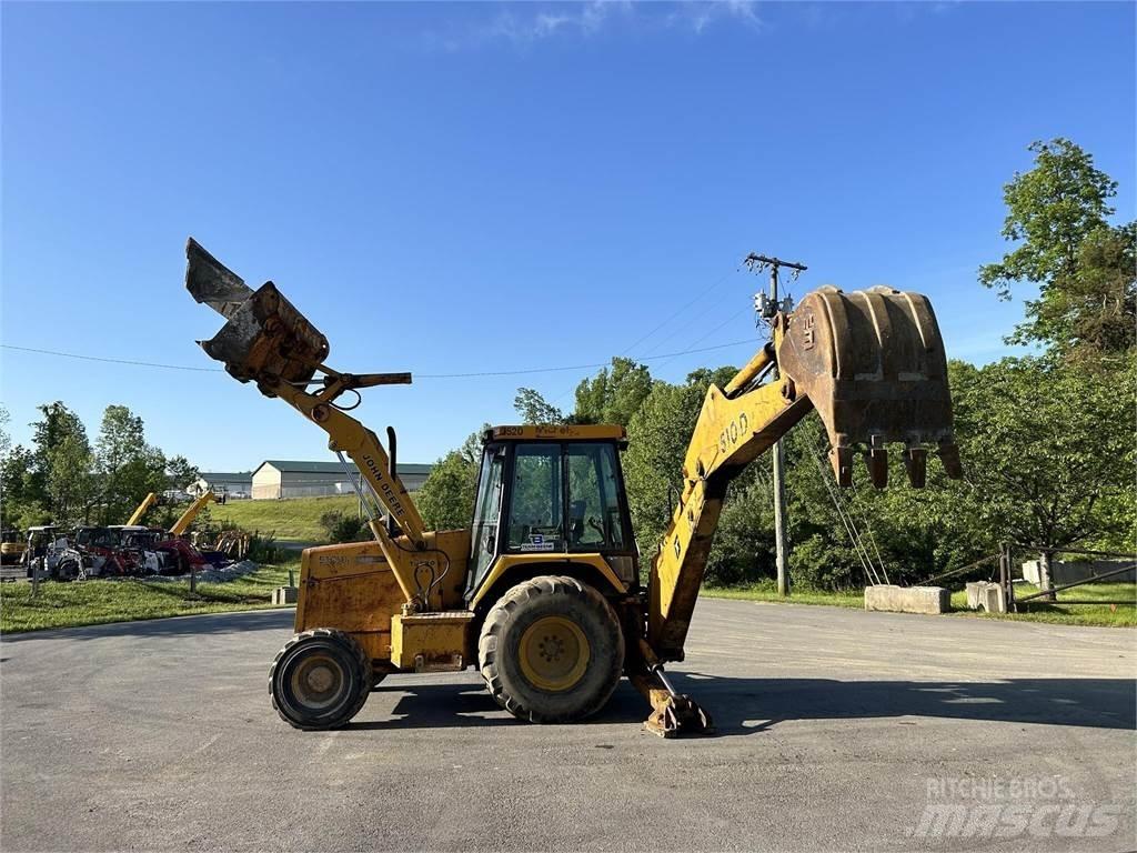John Deere 510D Traktorgravere