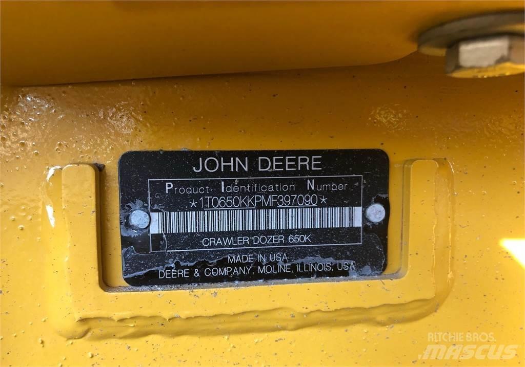 John Deere 650K LGP Dozere Beltegående