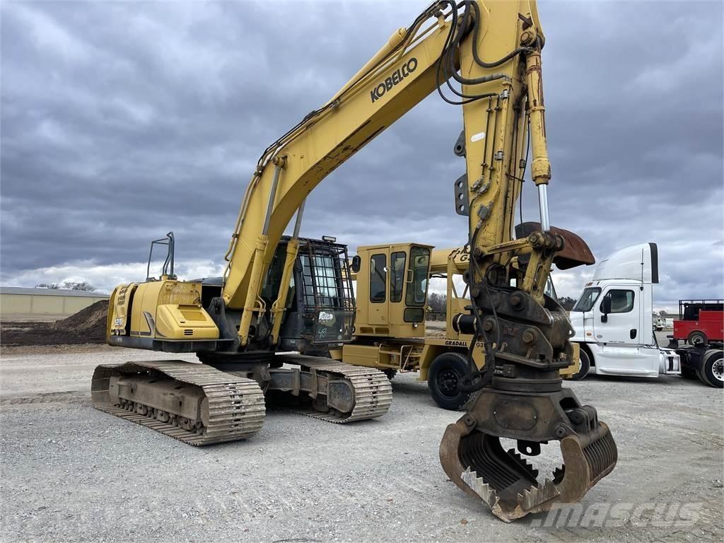 Kobelco SK210 LC-9 Knuckleboom lastere