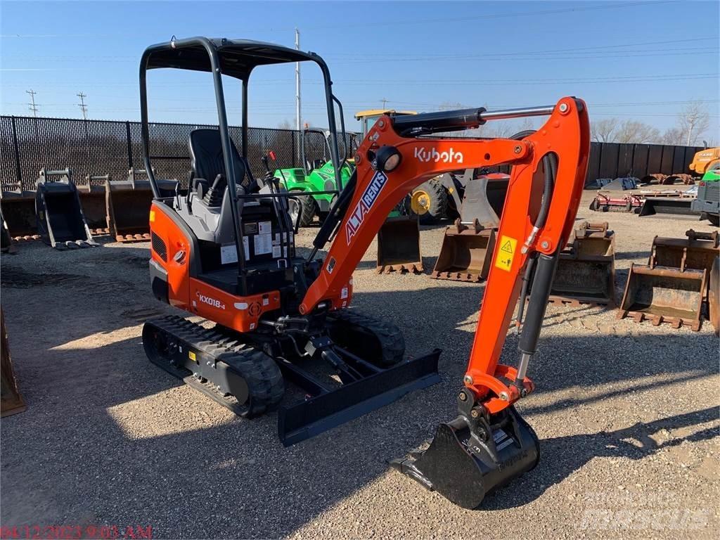 Kubota KX018-4 Minigravere <7t