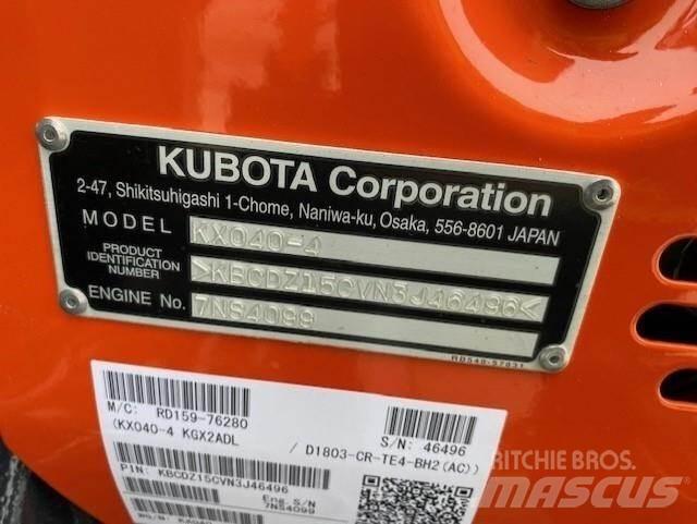 Kubota KX040-4 Minigravere <7t
