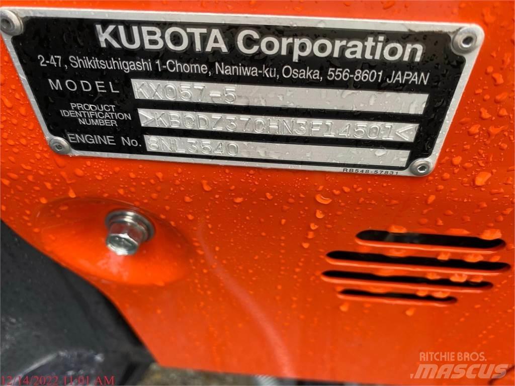 Kubota KX057-5 Beltegraver