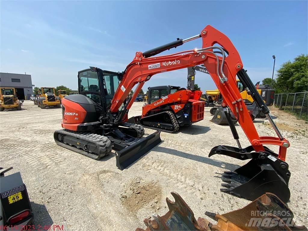 Kubota KX057-5 Beltegraver