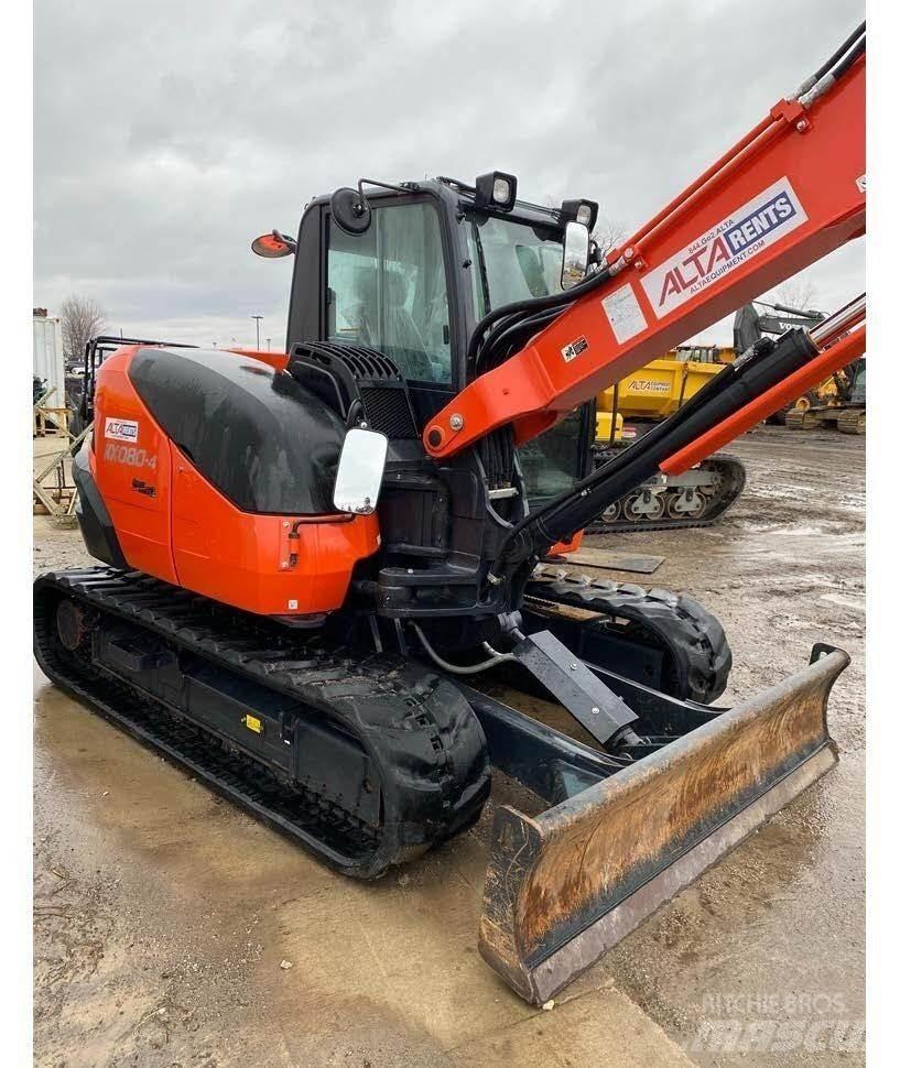 Kubota KX080 Krattknusere