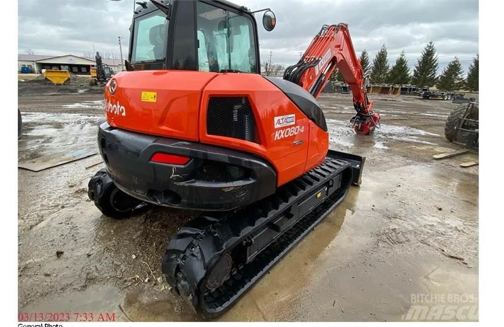 Kubota KX080 Krattknusere