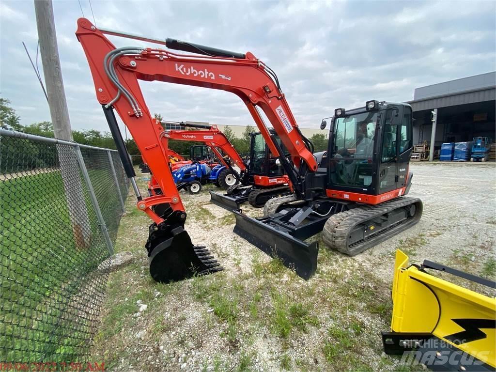 Kubota KX080-4 Beltegraver