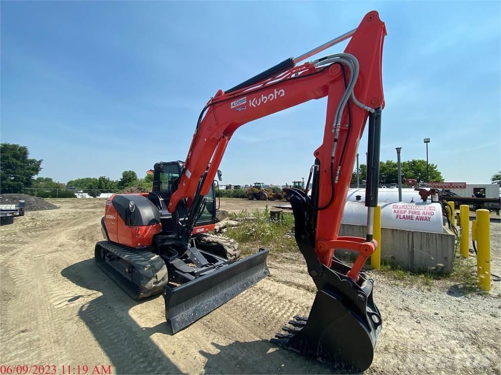 Kubota KX080-4 Beltegraver