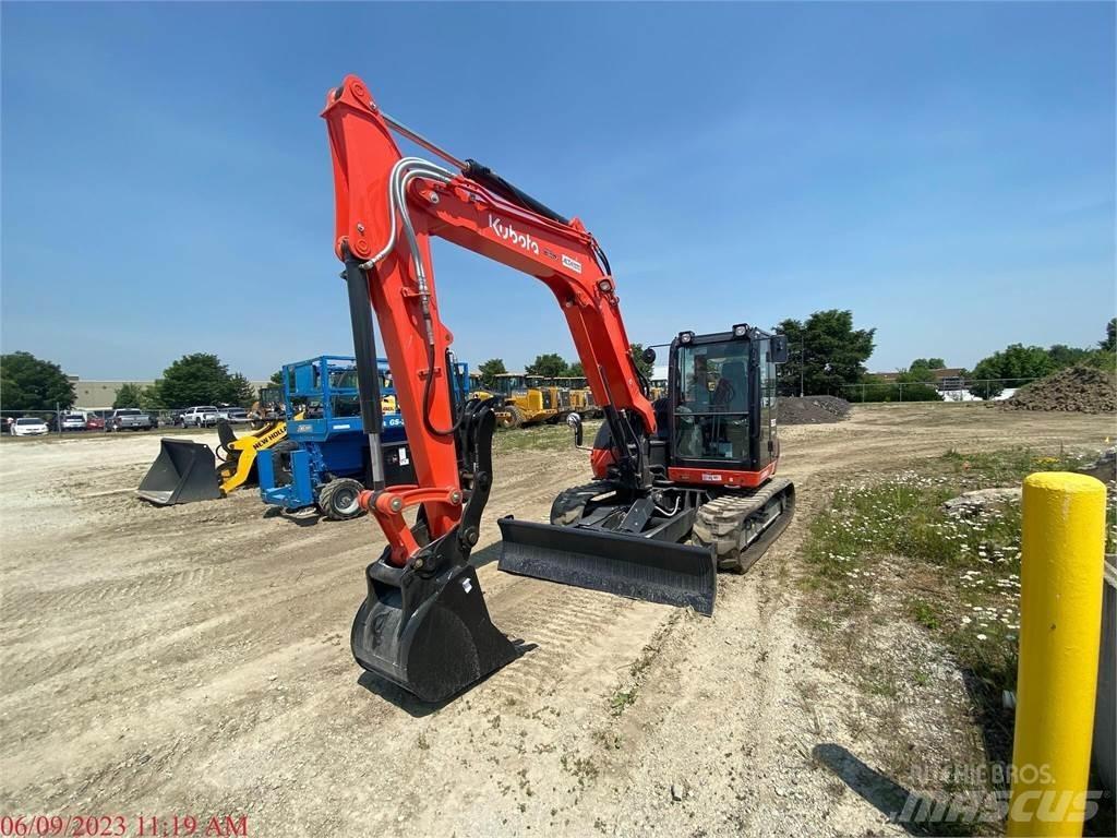 Kubota KX080-4 Beltegraver