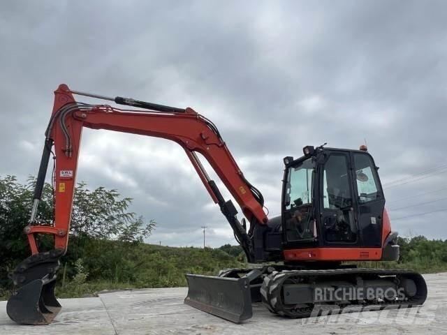 Kubota KX080-4A Beltegraver