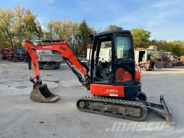 Kubota U35 Minigravere <7t