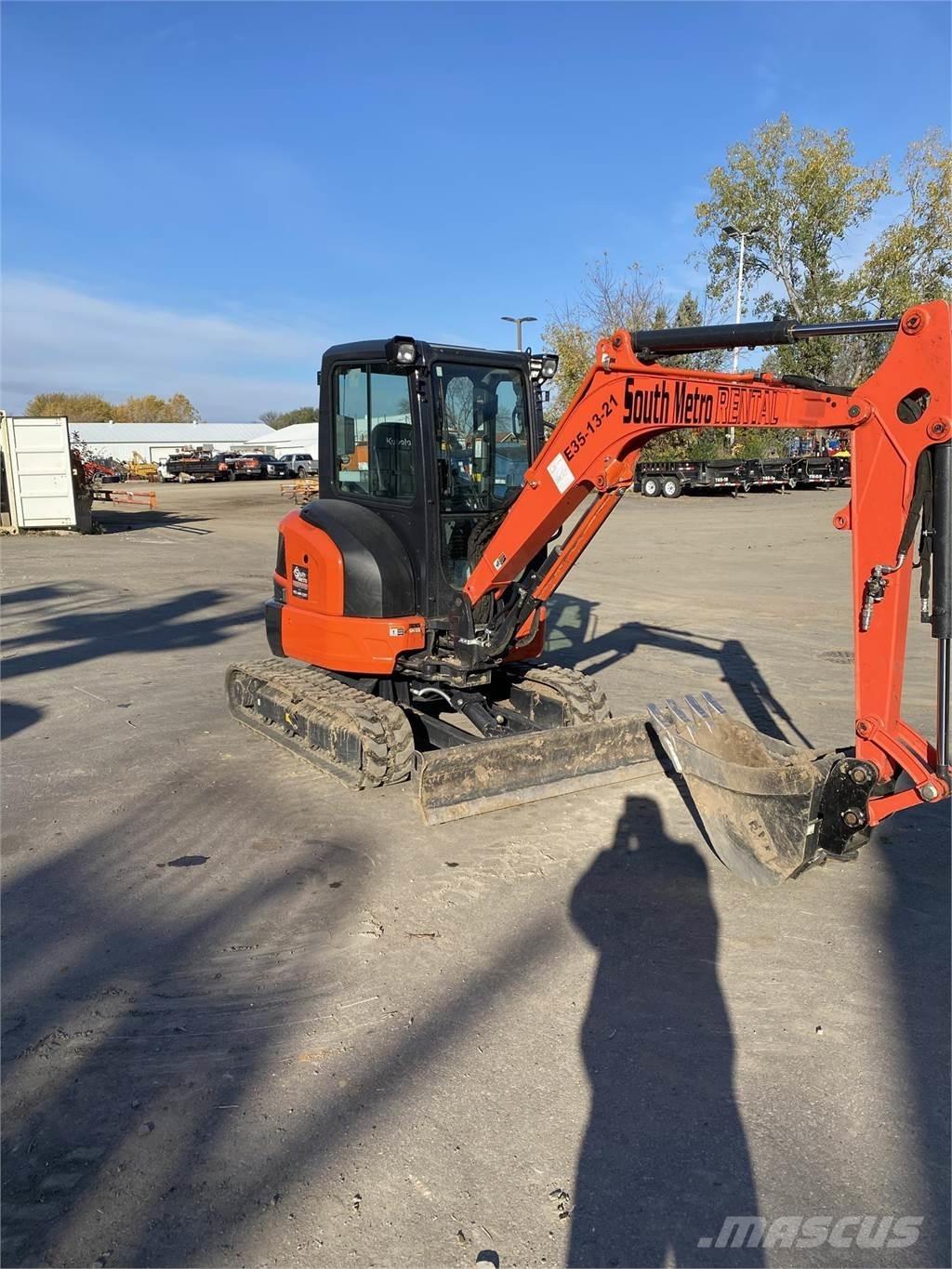 Kubota U35-4 Minigravere <7t