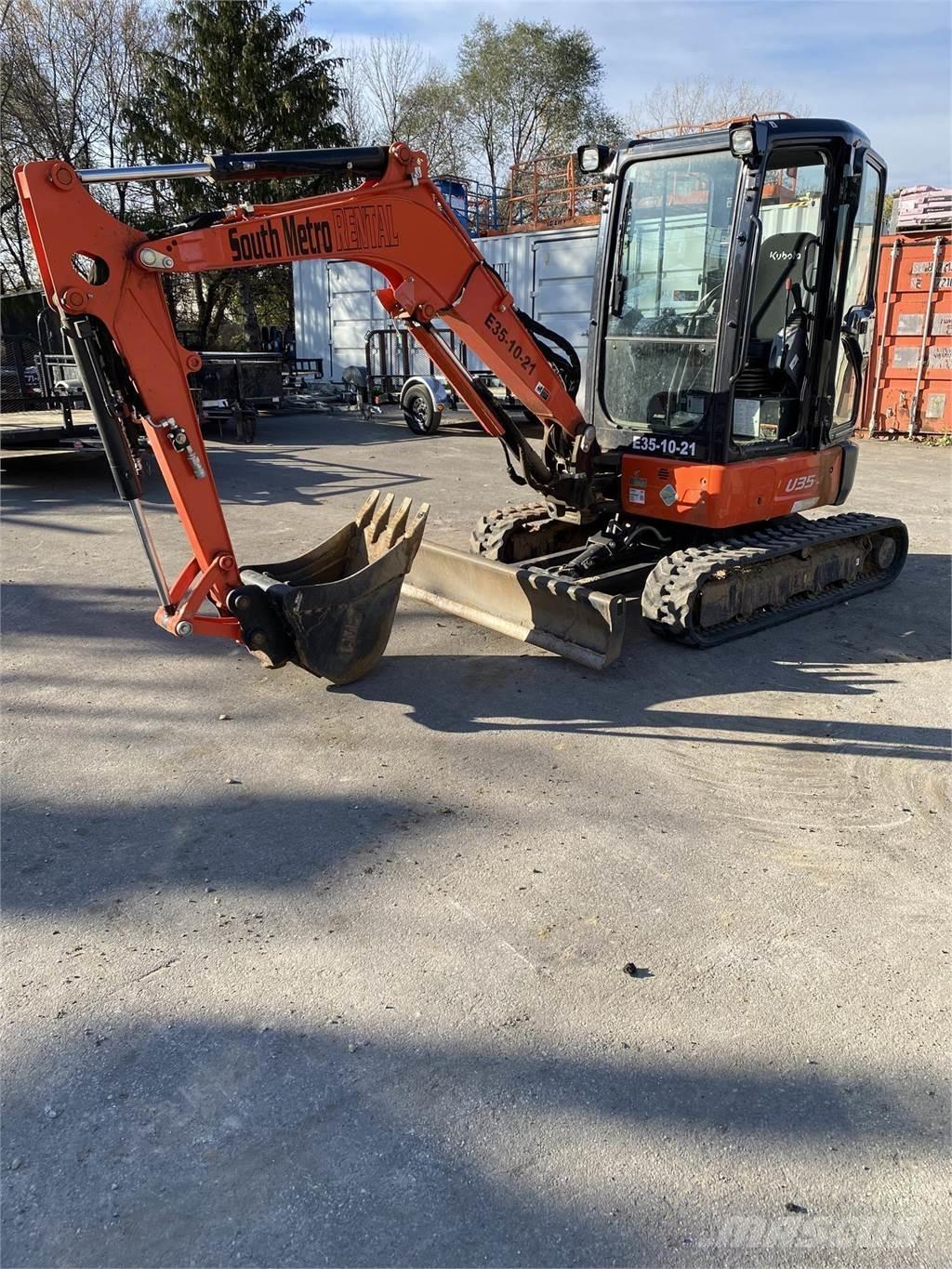 Kubota U35-4 Minigravere <7t