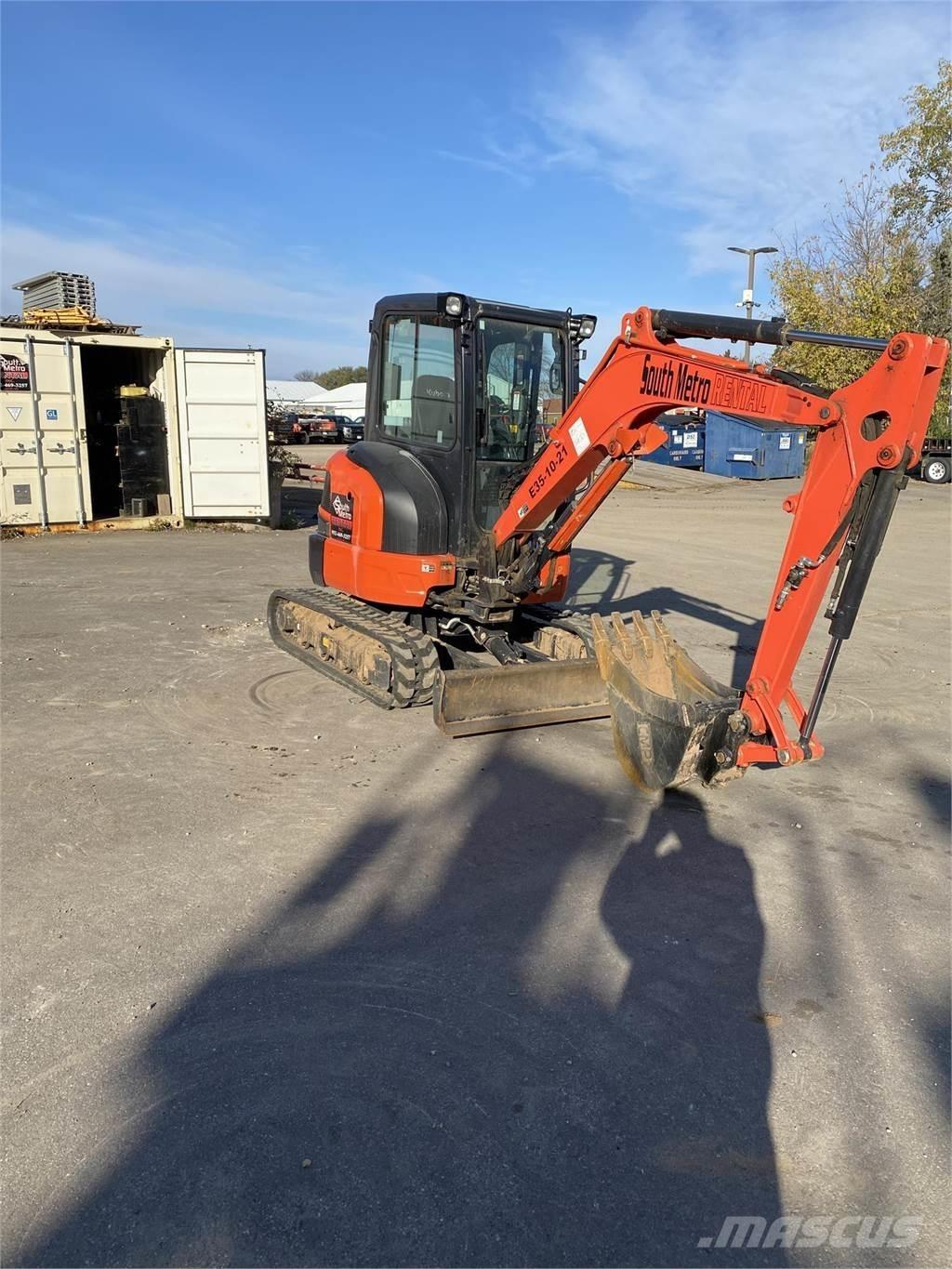 Kubota U35-4 Minigravere <7t