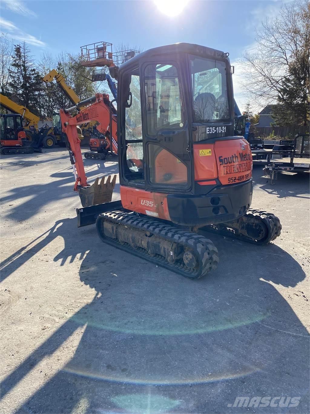 Kubota U35-4 Minigravere <7t