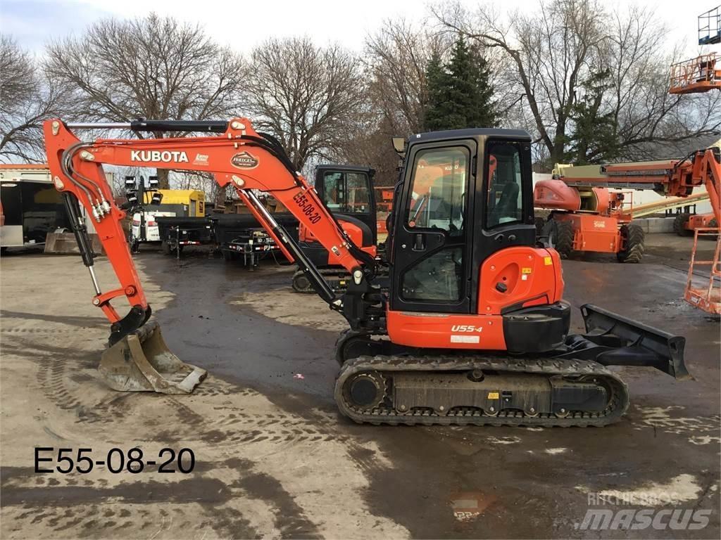 Kubota U55-4 Minigravere <7t