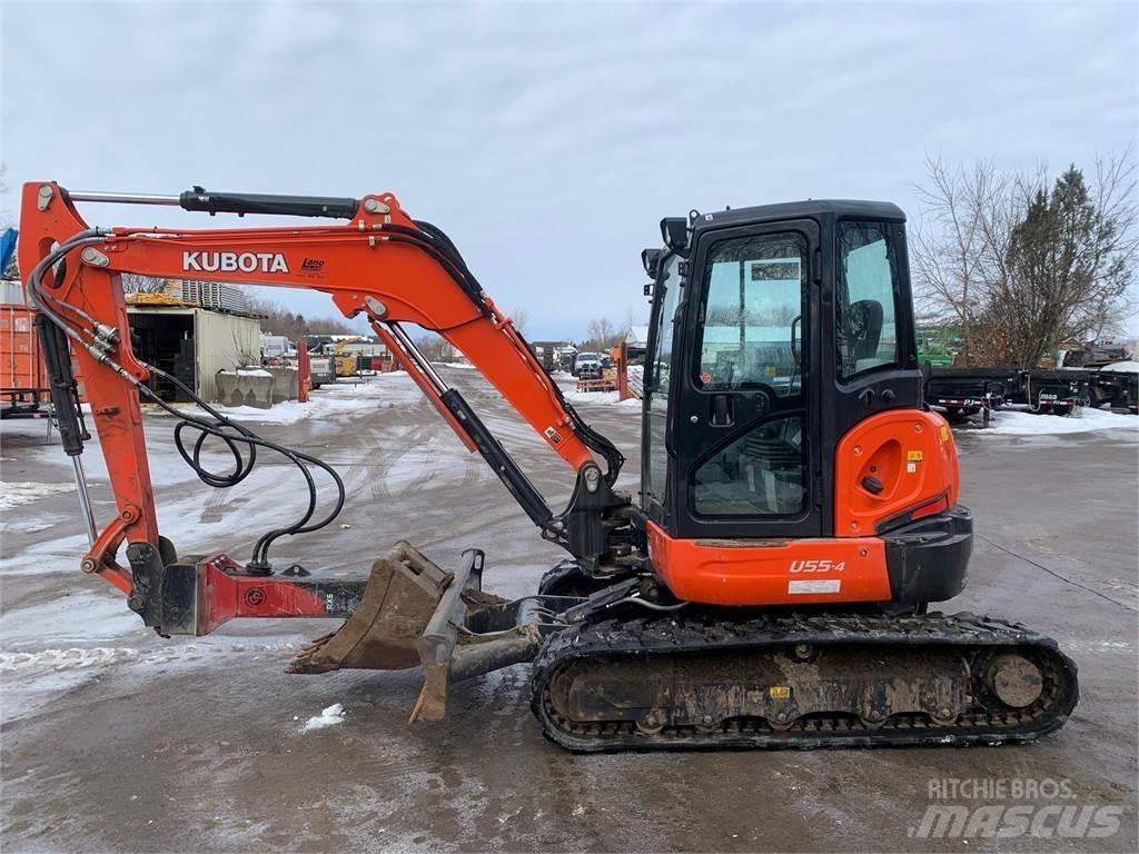 Kubota U55-4 Minigravere <7t