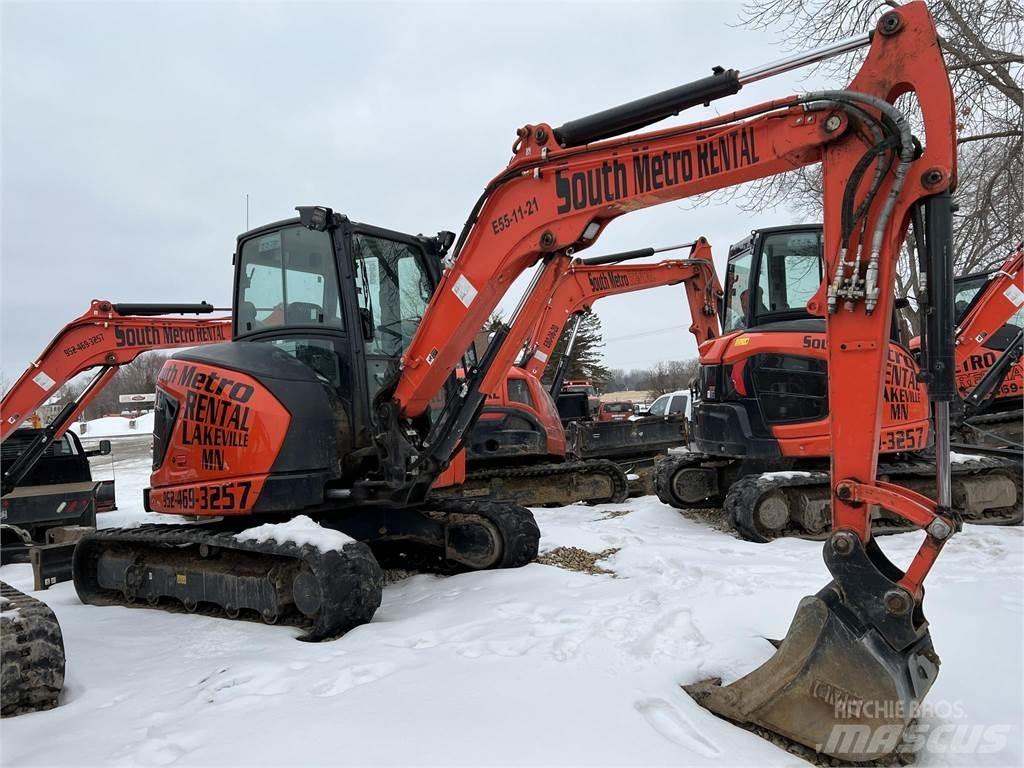 Kubota U55-5 Minigravere <7t