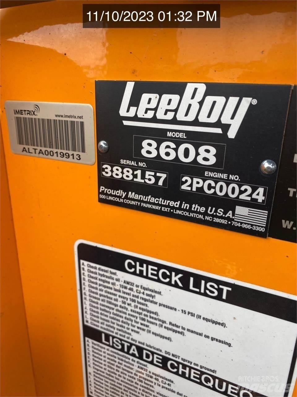 LeeBoy 8608 Asfaltutleggere