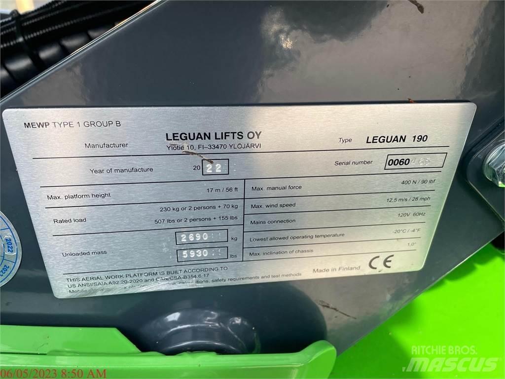Leguan 190 Leddede bomlifter