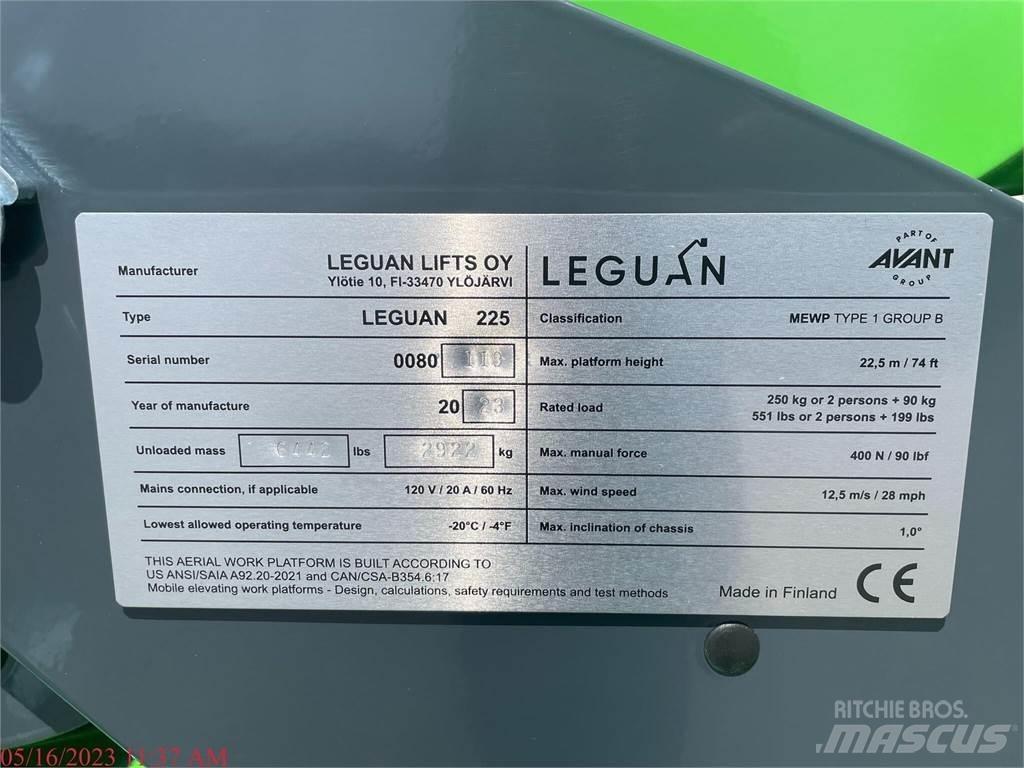 Leguan 225 Leddede bomlifter