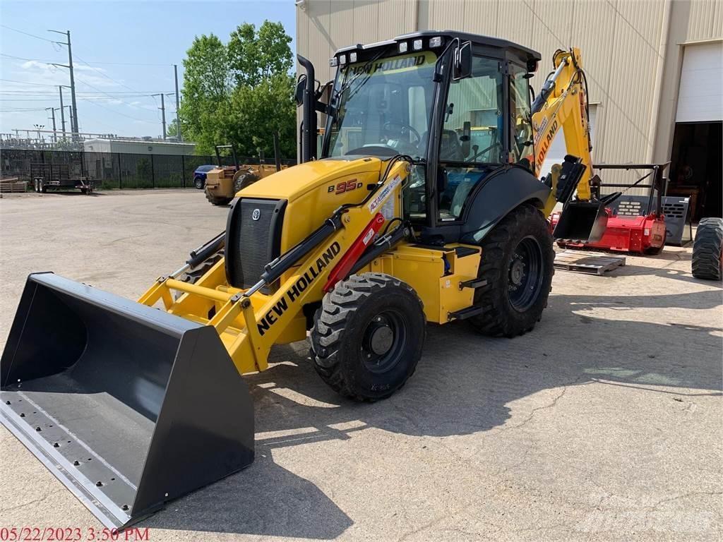 New Holland B95D Traktorgravere