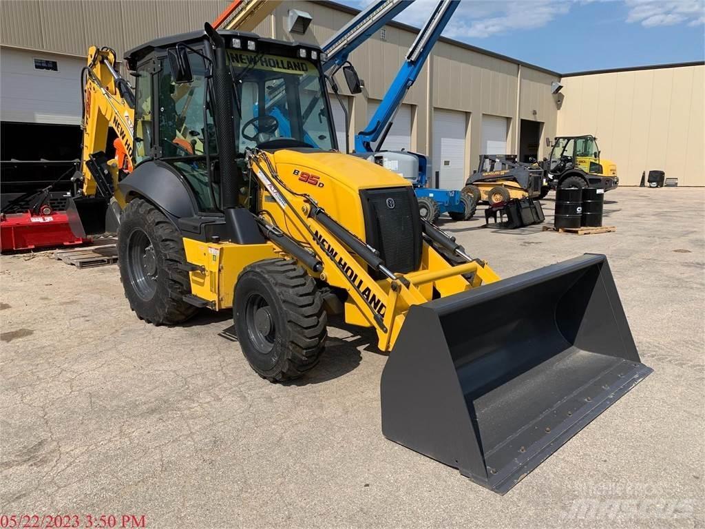 New Holland B95D Traktorgravere