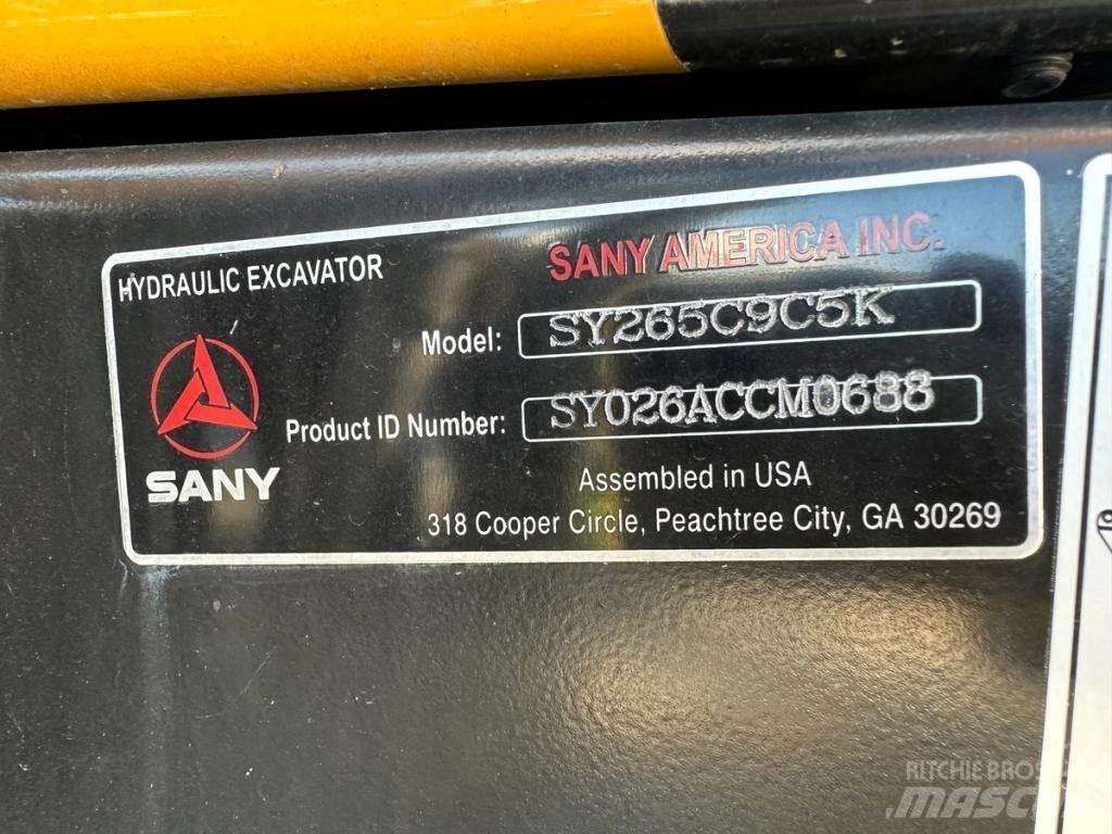 Sany SY265C LC Beltegraver