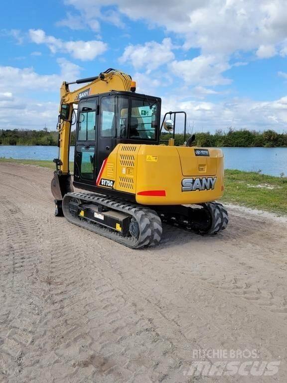 Sany SY75C Beltegraver