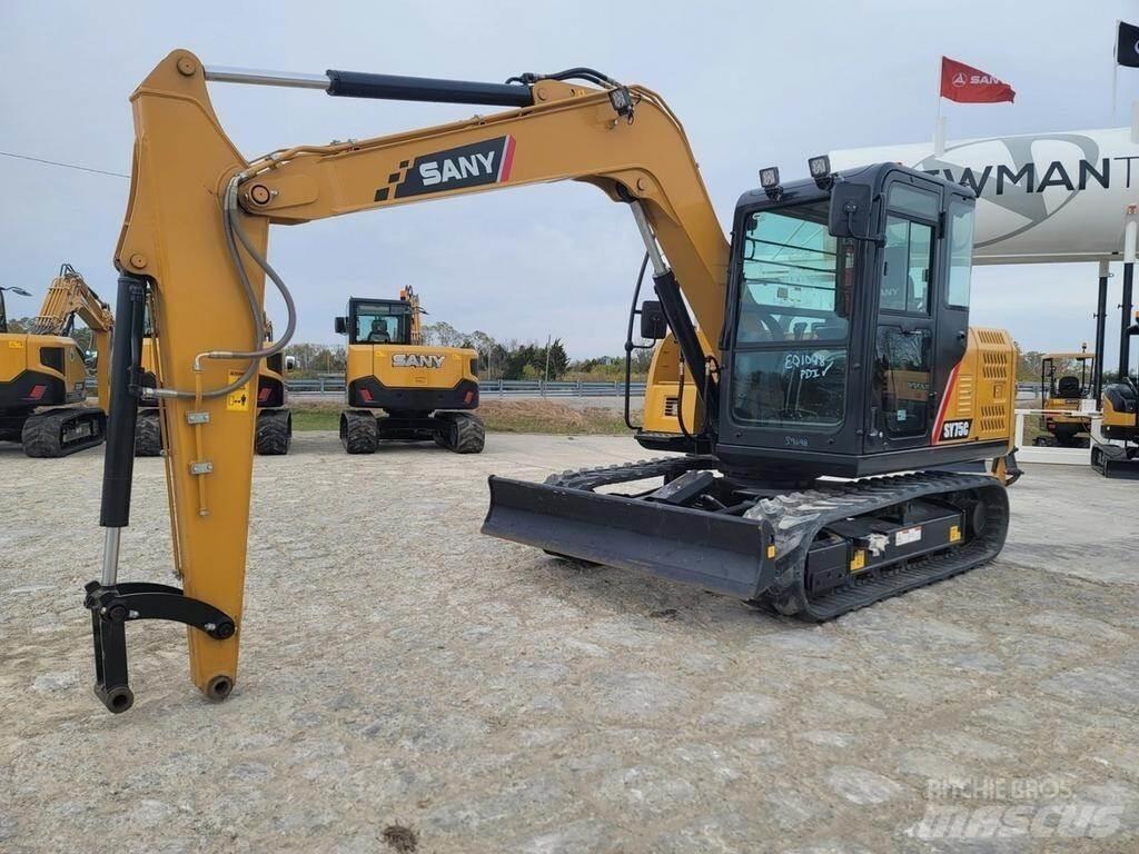 Sany SY75C Beltegraver