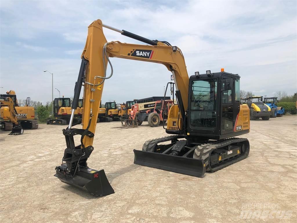 Sany SY75C Beltegraver