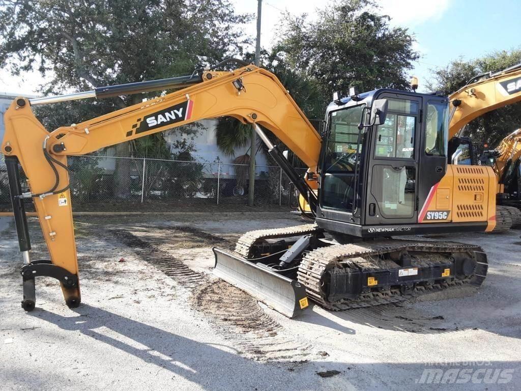 Sany SY95C Beltegraver