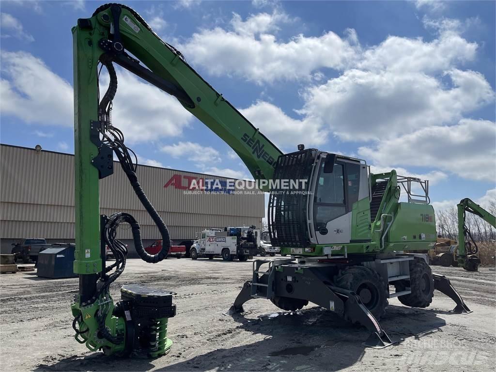Sennebogen 718E Gravemaskiner for avfallshåndtering
