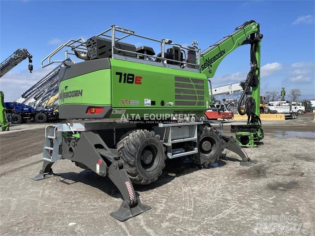 Sennebogen 718E Gravemaskiner for avfallshåndtering