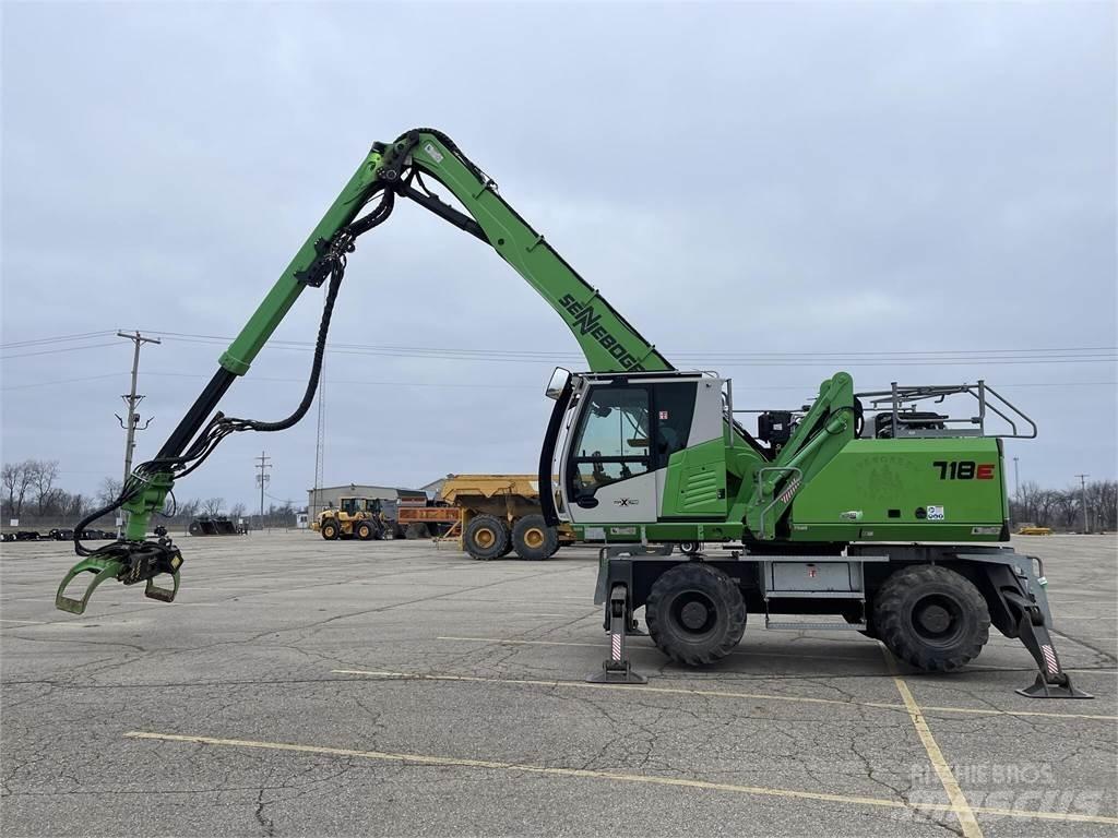 Sennebogen 718E Gravemaskiner for avfallshåndtering